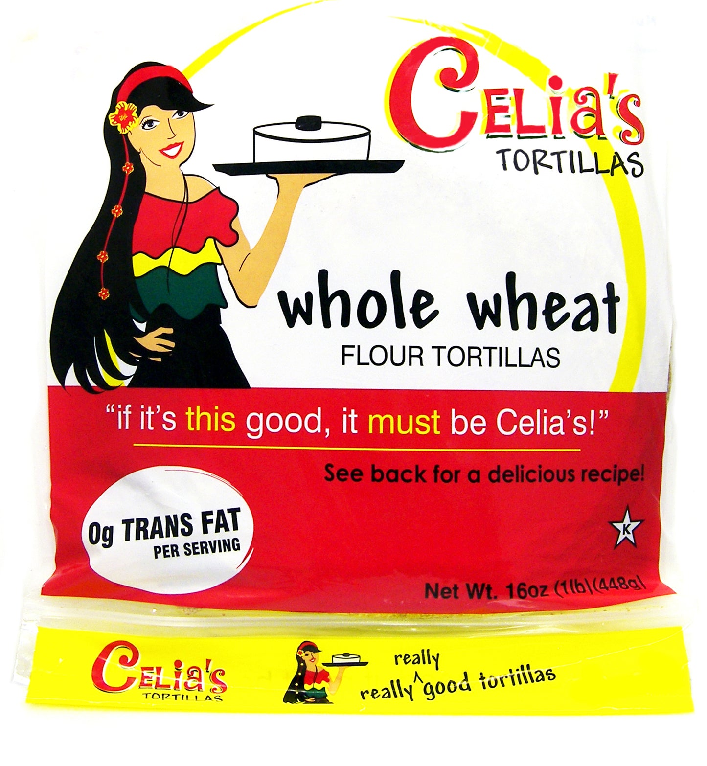Celia's Whole Wheat Tortilla