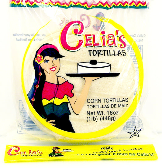 Celia's White Corn Tortillas