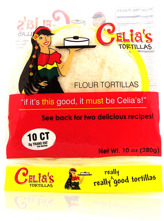 Celia's Soft Taco Flour Tortillas